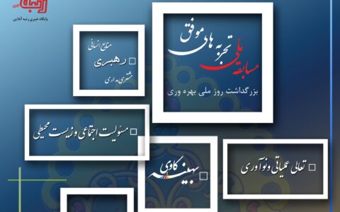 برنامه پنل های بزرگداشت روز ملی بهره وری